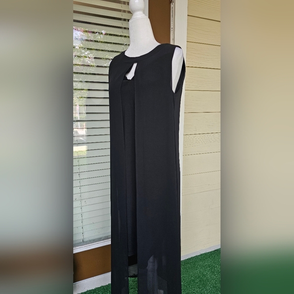 Black Midi Dress - Picture 8 of 14